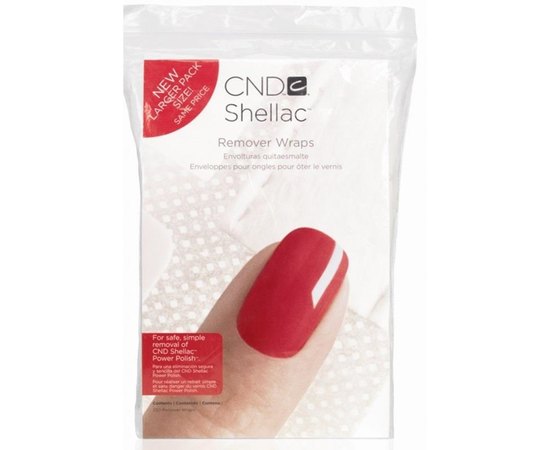 Creative Shellac Remover Wrap Pack&quot Обвертывающие спонжи для снятия гель- лака №10