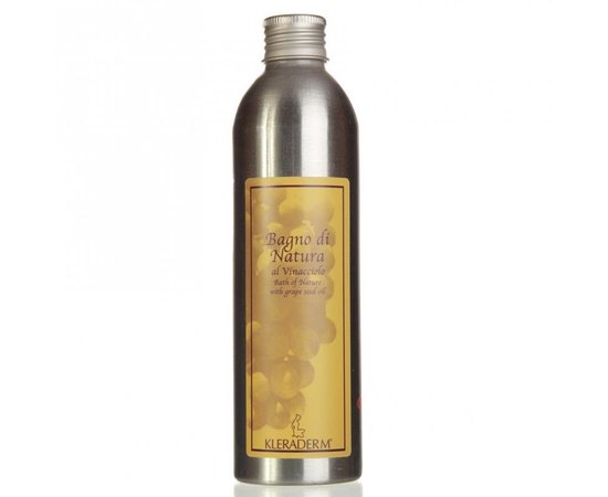 Kleraderm Очищающее гель-масло «Виноградная косточка»  для душа / BATH WITH GRAPE SEED OIL,250 мл