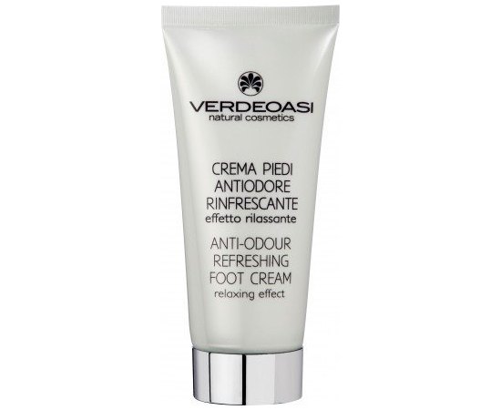 Verdeoasi Auti-Odour Foot Cream Дезодорирующий крем для ног освежающий и расслабляющий эффект