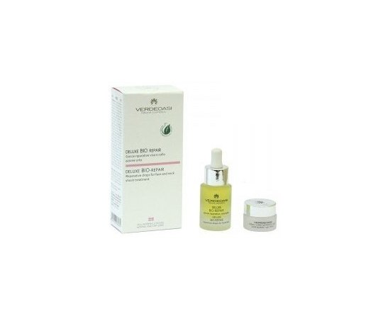 Verdeoasi Deluxe Bio-Repair + Super Nutrient night cream Делюкс биорепаративные капли для лица и тела + Супер-питательный ночной крем( 15+ 50 мл)