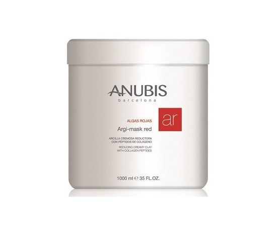 Anubis Argi-Mask Red Красная арги-маска с каолином и экстрактом красных водорослей (антицеллюлитная) для тела,1000 мл