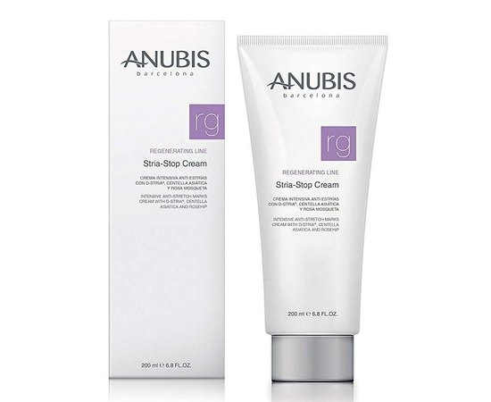 Anubis Total Skin Anti-Strech Восстанавливающий крем от растяжек и рубцов с экстрактом секреции улитки,200 мл