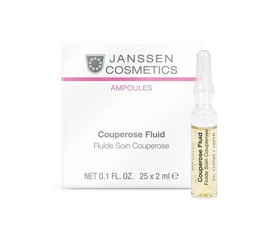 Ампулы Антикупероз Janssen Cosmeceutical Anti couperose.
