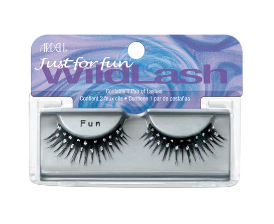 РЕСНИЦЫ WILD LASH FUN с крупными блёстками