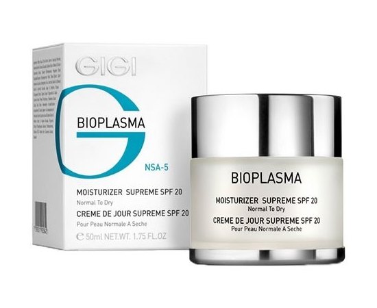 Gigi Bioplasma Moist Dry SPF20 Зволожуючий крем для сухої шкіри, 50 мл, фото _ab__is.image_number.default
