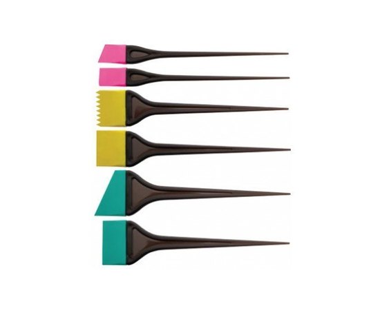 Комплект кисточек для окрашивания Силикон Comair, изображение 2