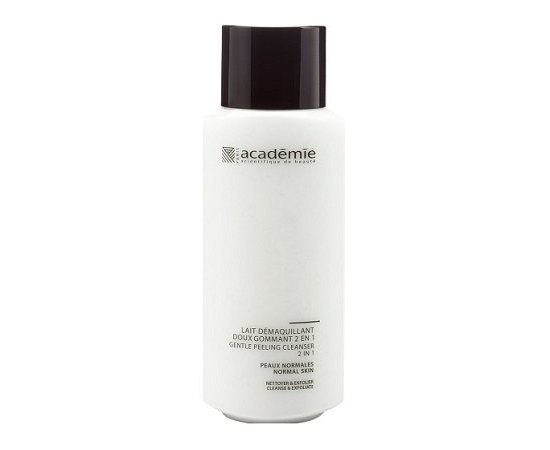 Молочко - мягкий пилинг 2 в 1 Academie Hydraderm Lait Demaquillant Doux Gommant, 200 ml, изображение 4