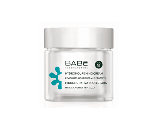Babe Laboratorios Hydronourishing Cream SPF20 Зволожуючий живильний крем, 50 мл, фото _ab__is.image_number.default