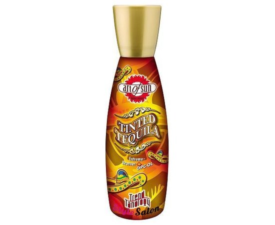Средство для загара в солярии с бронзаторами Art of Sun Tinted Tequila Extreme Power Bronzer (125 мл)