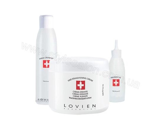 Lovien Essential Permanent Relaxing Treatment System Набір для вирівнювання волосся, фото 