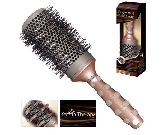 Щетка для волос Remington B95T53 Keratin, изображение 2 Щетка для волос Remington B95T53 Keratin, изображение 2