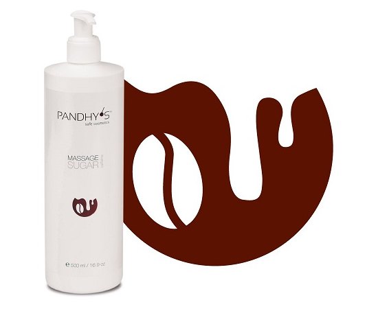 Массажный сахар с кофеином Pandhy's Skin Renew Coffein Massage Sugar, 500 ml, изображение 2