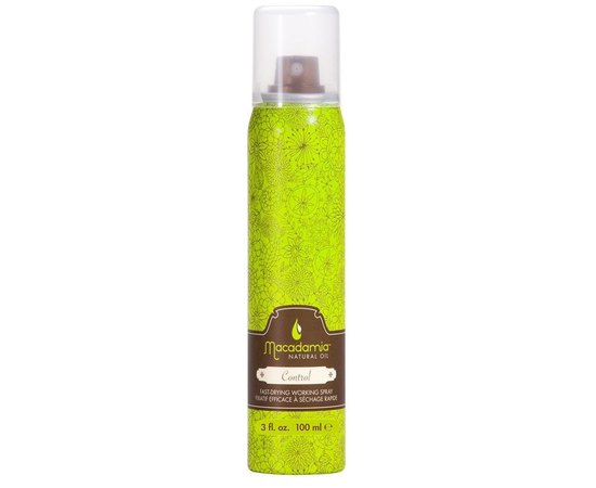 Macadamia natural oil Control Hairspray - Лак рухомий фіксації, вологостійкий, фото 