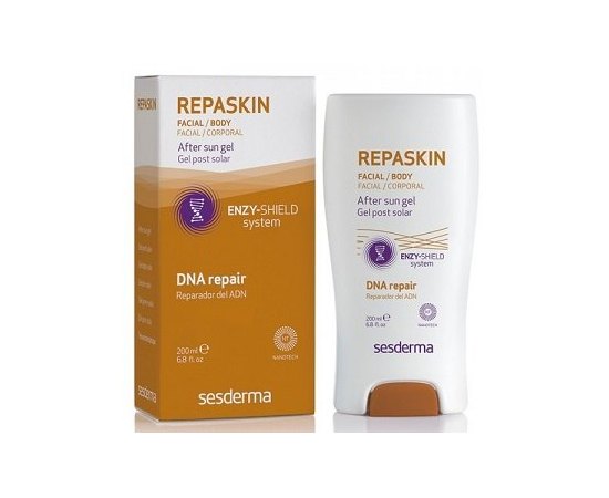 Восстанавливающий гель после солнца Sesderma Repaskin Facial/Body After Sun gel, 200 ml
