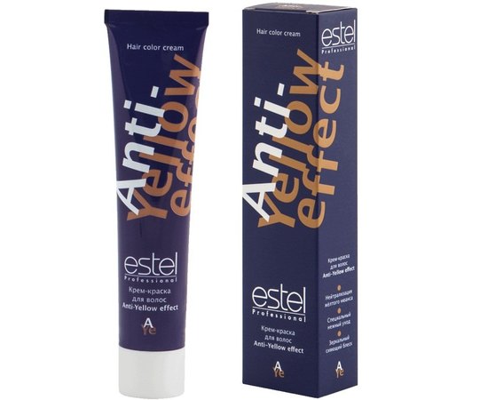 Estel Professional De Luxe - Крем-фарба для волосся"Anti-Yellow effect", 60 мл, фото 
