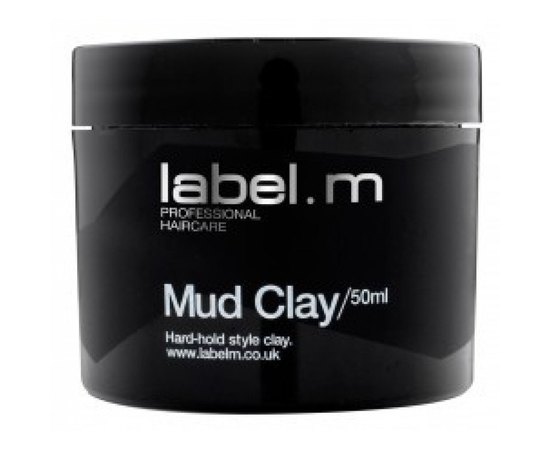 Глина для волос моделирующая Label.m Mud Clay, 50 ml