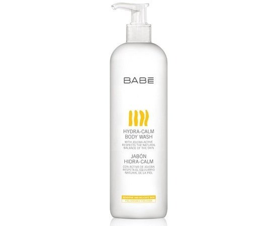 Babe Laboratorios Hydra Calm Body Wash Зволожуючий гель для душу, 500 мл, фото _ab__is.image_number.default