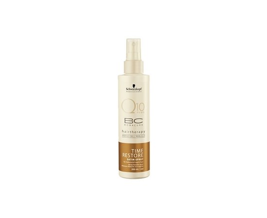 Сатиновый спрей для волос Возрождение  Schwarzkopf Professional Bonacure Time Restore Satin Spray Q10, 200 ml