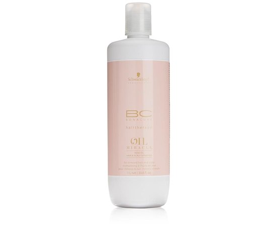 Шампунь с экстрактом дикой розы Schwarzkopf Professional Bonacure Oil Miracle Rose Oil-in-Shampoo, 1000 ml