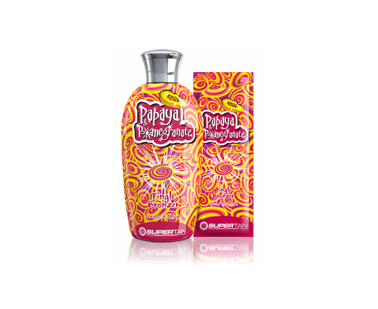 Лосьон с бронзаторами 3х+ тингл эффект SuperTan Papaya & Pomegranate, изображение 6