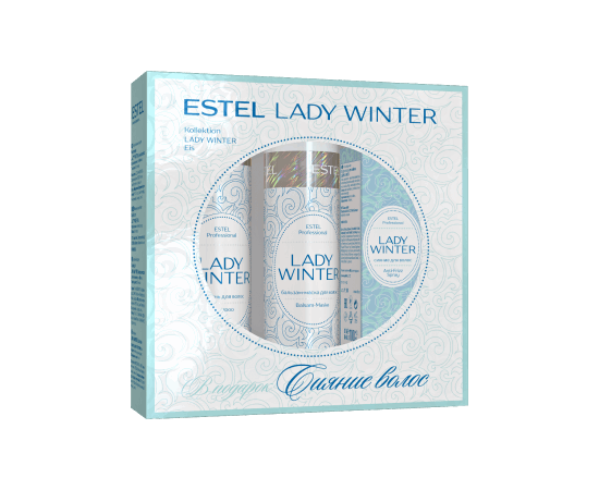 Estel Professional Lady Winter - Колекція LADY WINTER"Сяйво волосся", фото 