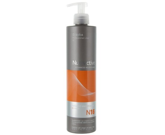 Кондиционер интенсивный питательный с коллагеном и эластином Erayba NC16 Collastin Intense Advansed Nourishing Conditioner, изображение 2