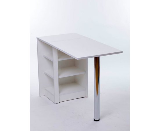 Маникюрный стол с стеклянными полочками под лак "Економ №1"