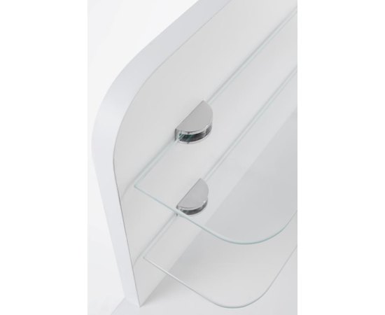 Маникюрный стол с стеклянными полочками под лак "Естет №1"