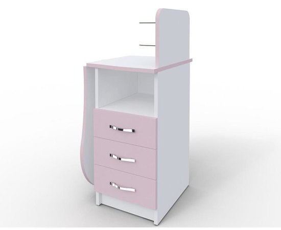 Маникюрный стол-трансформер со складывающейся столешницей "Естет компакт №1" бузковый