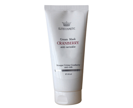 Омолаживающая крем-маска освежающая для лица с клюквой Alginmask Cream Mask Cranberry, 150 ml
