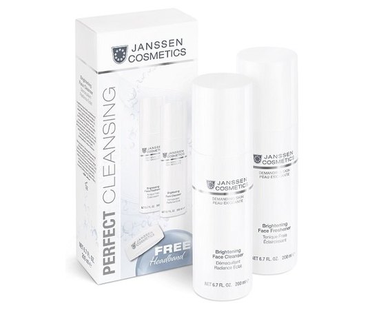 Набор для очищения осветления кожи Janssen Cosmeceutical Perfect Cleansing