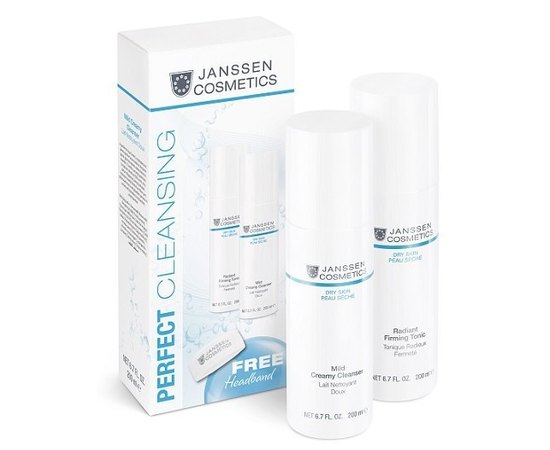 Janssen Cosmeceutical Perfect Cleansing Набір для очищення сухої шкіри, фото 