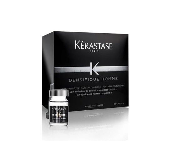 Средство для увеличения густоты волос для мужчин Kerastase Densifique Bain Densite Homme, 30x6 ml