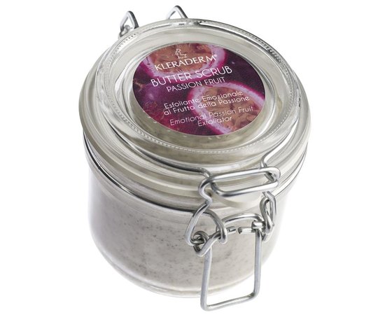 Аромабальзам-скраб для душа Страстный Фрукт для лица и тела Kleraderm Passion Fruit Butter Scrub, 170 ml