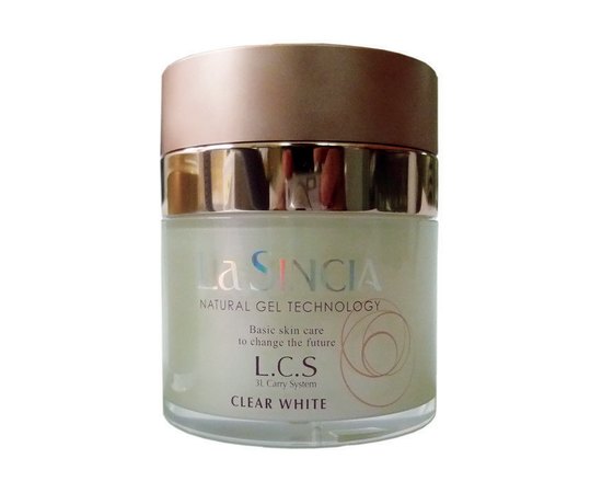 Крем-гель для жирной кожи L.C.S. La Sincere Clear White W, изображение 2