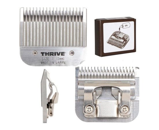 Машинка для стрижки THRIVE 808-3++ PRO + AK900 + ножи ( 3 мм)