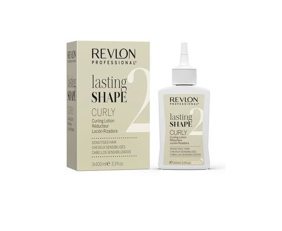 Revlon Professional Lasting Shape Curly Lotion Sensitized - Набір для завивки чутливих волосся, 3x100 мл, фото 