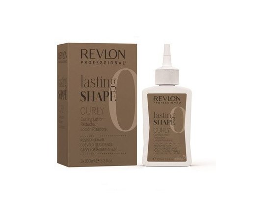 Набор для завивки для жестких волос Revlon Professional Lasting Shape Curly Lotion Resistant Hair, 3x100 ml