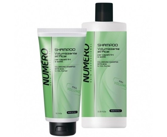 Шампунь для придания объема с экстрактом асаи Brelil Shampoo.