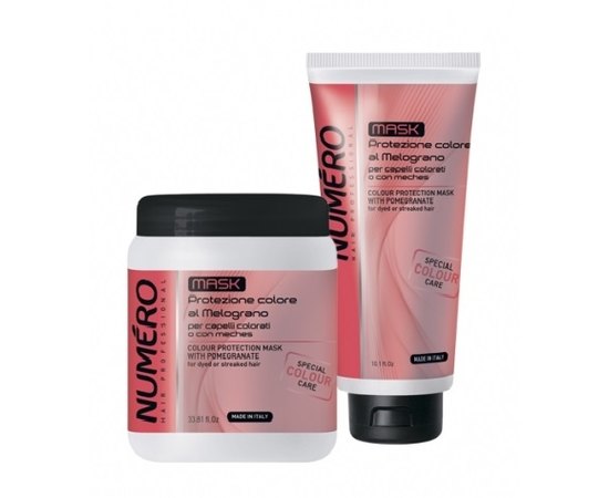 Brelil Numero Colour Protection Mask Маска для захисту кольору волосся з екстрактом гранату, фото 