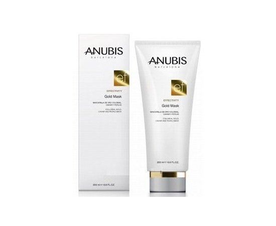 Маска двойного действия Золотое свечение Anubis Effectivity Gold Mask, 50 ml, изображение 2