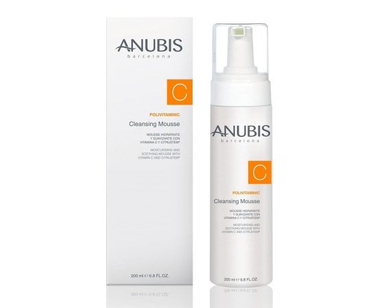 Мусс очищающий витаминизирующий Anubis Polivitaminic Cleansing Mousse, 200 ml