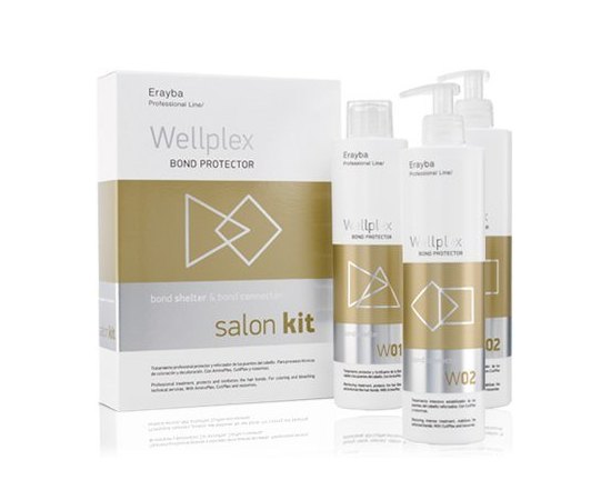 Профессиональный набор для волос Erayba Wellplex W11 Bond Protector, изображение 4