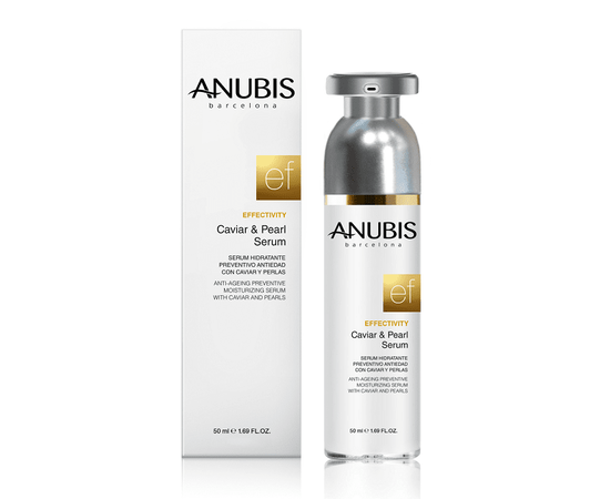 Сыворотка с экстрактом икры и жемчужной пудрой Anubis Effectivity Caviar & Pearl Serum, 50 ml