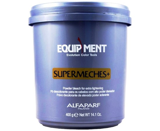 Порошок для обесцвечивания волос до 7 уровней Alfaparf Milano Equipment SUPERMECHES+, 400 g