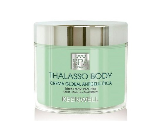 Антицеллюлитный крем тройного действия Keenwell Thalasso Body Anticellulite Global Cream Triple Reducing Effect, 270 ml, изображение 3 Антицеллюлитный крем тройного действия Keenwell Thalasso Body Anticellulite Global Cream Triple Reducing Effect, 270 ml, изображение 3