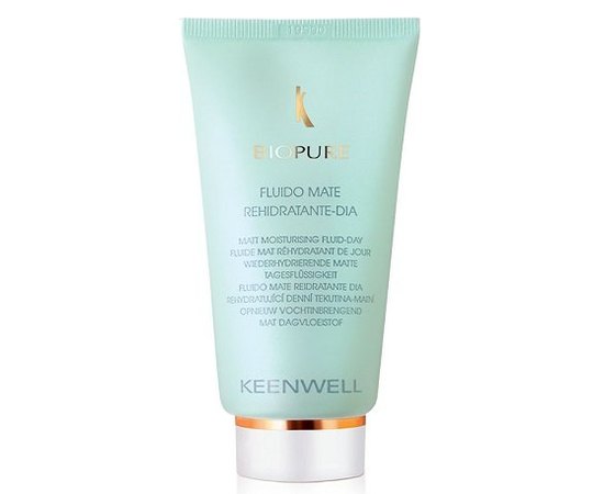 Дневной флюид матирующий увлажняющий Keenwell Biopure Matte Moisturising Fluid-Day, 60 ml, изображение 3