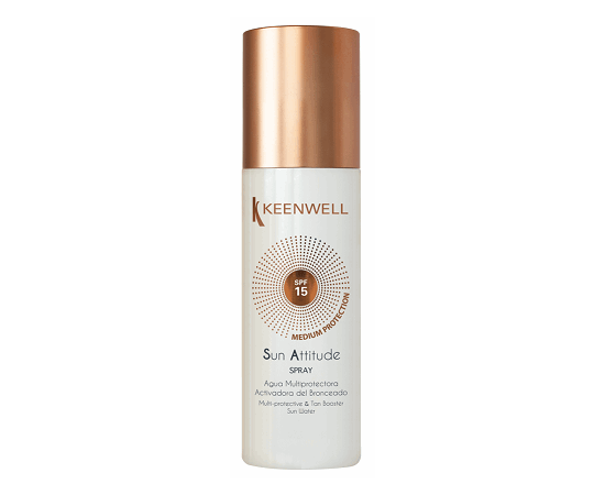 Мультизащитная вода для загара SPF15 Keenwell Spray Multi-Protective & Tan Booster Sun Water, 150 ml, изображение 2