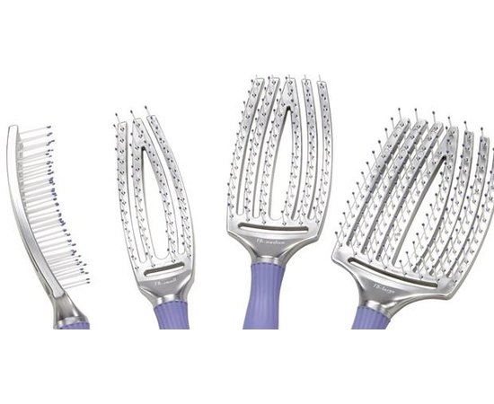 Щетка для волос изогнутая продувная Olivia Garden Finger Brush, изображение 2