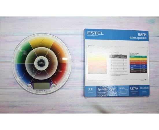 Весы парикмахерские настольные с логотипом Estel Professional